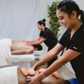 Couples Himalayan Salt Stone Massages at Zen'd Out Couples Massage Spa Denver