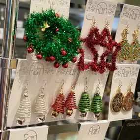 No Holiday outfit is complete without festive earrings!!