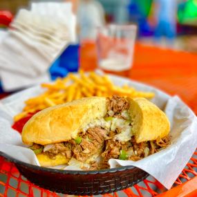 Philly Cheese Steak at Carefree Bar & Grill
