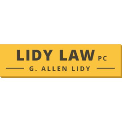 Logo fra G. Allen Lidy, Attorney at Law
