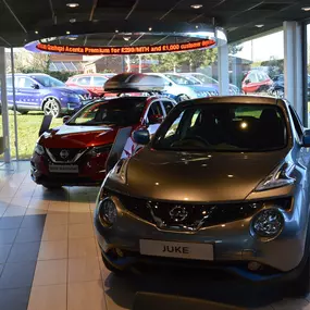 Inside the Nissan Mansfield dealership