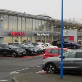 Outside the Nissan Sunderland dealership