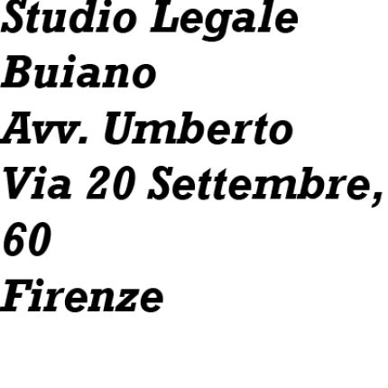 Logo von Studio Legale Buiani Avv. Umberto
