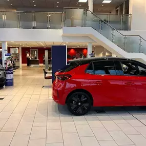 Inside Vauxhall Wigan Dealership