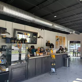 Inside Kahwa Coffee Dunedin