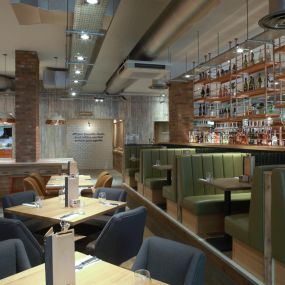 Bar + Block Steakhouse Interior