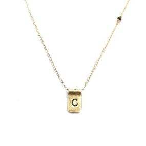Our Tab Letter necklaces are back! Great for grads, birthdays or just for you!