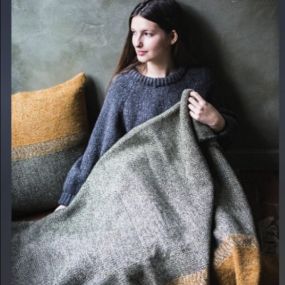 Libeco Linen Blankets...Belgian Linen and Shetland wool. Soft hand, gorgeous earthy tones.