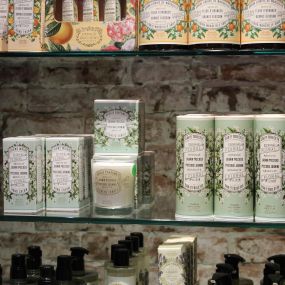 Apothecary at Drees….Panier des Sens is a favorite…natural ingredients, olive and almond oil, made in France. Come and try their wonderful scents from Provence. Open Tuesday-Saturday 10-5:30, Sundays 11-4. Closed Mondays in August.