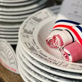 Drees is counting down the Days until Opening ceremonies in Paris! We’ve just received a new shipment of our treasured Pillivuyt porcelain. Made in France for over two hundred years, it’s another cause for celebration!