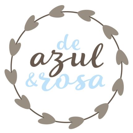 Λογότυπο από De Azul & Rosa (canastillas Bebes)