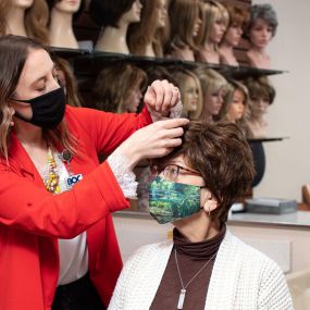 The Mayo Clinic Store Flower of Hope offers wig consultations and fittings by appointment Monday thru Friday.