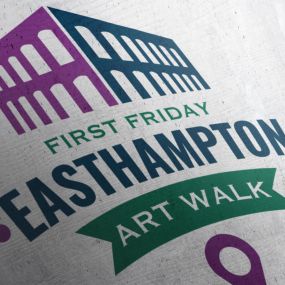 Easthampton MA Artwalk logo mockup