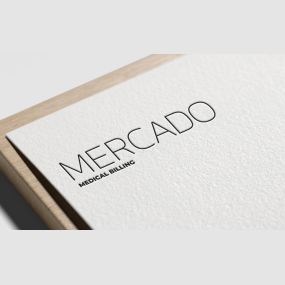 Logo design and mockup for Mercado Medical Billing