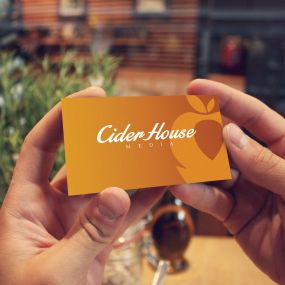 Business card design for Cider House Media