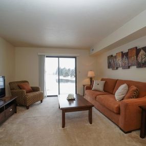 South Bridge Apartments Living Room