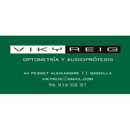 Logotipo de Óptica y Audioprótesis Viky Reig