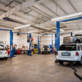 With a large service area we can take care of more vehicles at a time so you do not have to wait in a line.