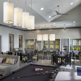 Resident gaming lounge with billiards