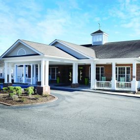 Assisted Living Community Entrance