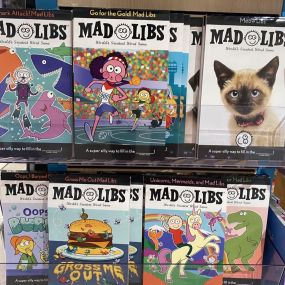 Mad Libs are one of the best activities for trips and downtime for families- maybe the stories will make sense! Maybe they won’t! We predict they won’t, to hilarious results