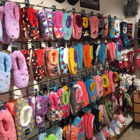 Stop by Revolutionary Concord to check out the sock wall.