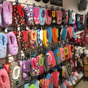 Stop by Revolutionary Concord to check out the sock wall.