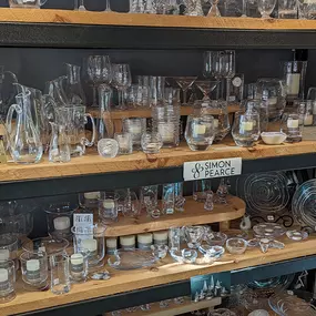 From plates, drinking glasses, and bowls to other excellent options, our selection of Simon and Pearce glasses is unmatched. Check out some of the featured options and determine what the best fit for you is.