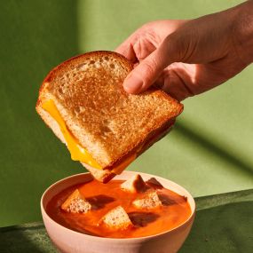 Panera Grilled Cheese and Tomato Soup You Pick 2