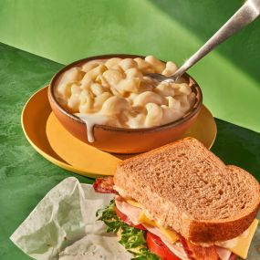 Panera Bacon Turkey Bravo Sandwich and Mac and Cheese You Pick 2