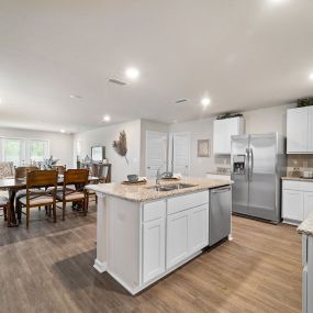 Elegant Kitchen And Dinning View at The Village at Hickory Street, Foley, AL, 36535