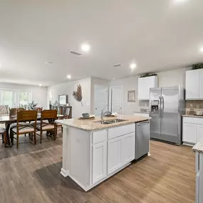 Elegant Kitchen And Dinning View at The Village at Hickory Street, Foley, AL, 36535