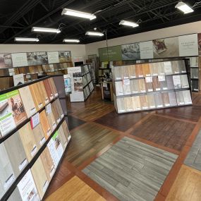 Interior of LL Flooring #1370 - Indianapolis | Overhead View