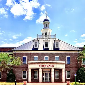 Come visit the First Bank Cheraw, South Carolina branch. Your local team will provide expert financial advice, flexible rates, business solutions, and convenient mobile options.