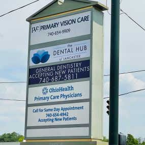 The Dental Hub of Lancaster sign