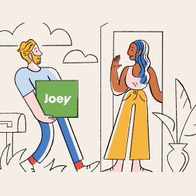 Joey Pickup & Delivery Group Branding & Web