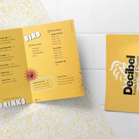 Decibel Korean Fried Chicken Branding