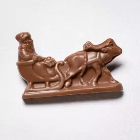 santa on a sleigh