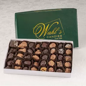 Boxed assortments of caramels, chews, creams, nuts and fruits. Just like you remember!