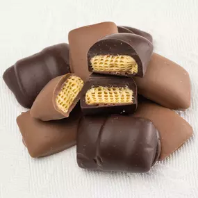 chocolate covered crisp toffee