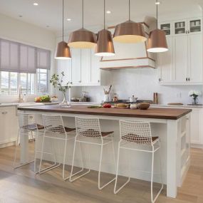 Pull up a seat in your new kitchen! What would you include when you remodel your favorite room in the house?  #kitchen  #kitchens  #design  #interiordesign  #remodel  #kitchentuneupsavannahbrunswick