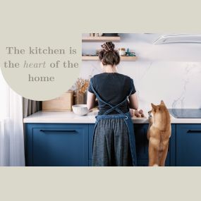 The kitchen is often considered to be the center of the home, where family and friends gather to share meals, stories, and connection.