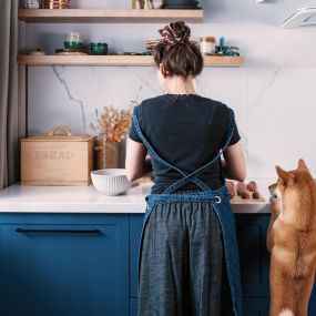 Discover the joy of having a spectacular Kitchen that embraces your furry friends too. From spacious layouts to pet-friendly features, we create spaces where cooking with your beloved pets becomes an absolute joy.