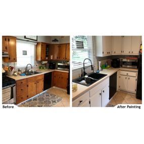 If you’re ready to update your kitchen with updated painted cabinets call your local Kitchen Tune-Up Savannah Brunswick or request a free in-home consultation. We’re ready to get started!