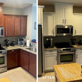 These before and after projects by Kitchen Tune-Up locations around the country show how we tailor remodeling to fit homeowners’ unique needs and realistic budgets! What will you include in your kitchen remodel? Call Kitchen Tune-Up Savannah Brunswick today at (912) 424-8907 to schedule your FREE co