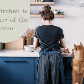 The kitchen is often considered to be the center of the home, where family and friends gather to share meals, stories, and connection.