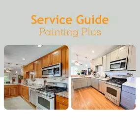 Give your kitchen cabinets a makeover with on-trend colors! Painting your kitchen cabinets a new color can create a dramatically modern look, and even more so if you change out the hardware at the same time. Increase the value and enjoyment of your home in a cost-effective way with cabinet painting