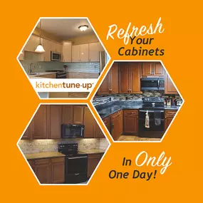 Kitchen Tune-Up Provides Service that are In-Tune with Your Needs. Are you looking to refresh your cabinets? Call Kitchen Tune-Up Savannah Brunswick today at (912) 424-8907 to schedule your FREE consultation!