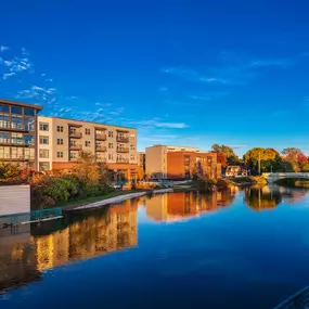 A View of The Marling Apartments