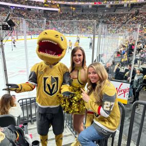 Heather supporting our Vegas Golden Knights!